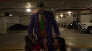 The Joker Taking On 2 Harleys. Maximo Garcia, CJ Miles And Mackenzie Mace It’s Amazing